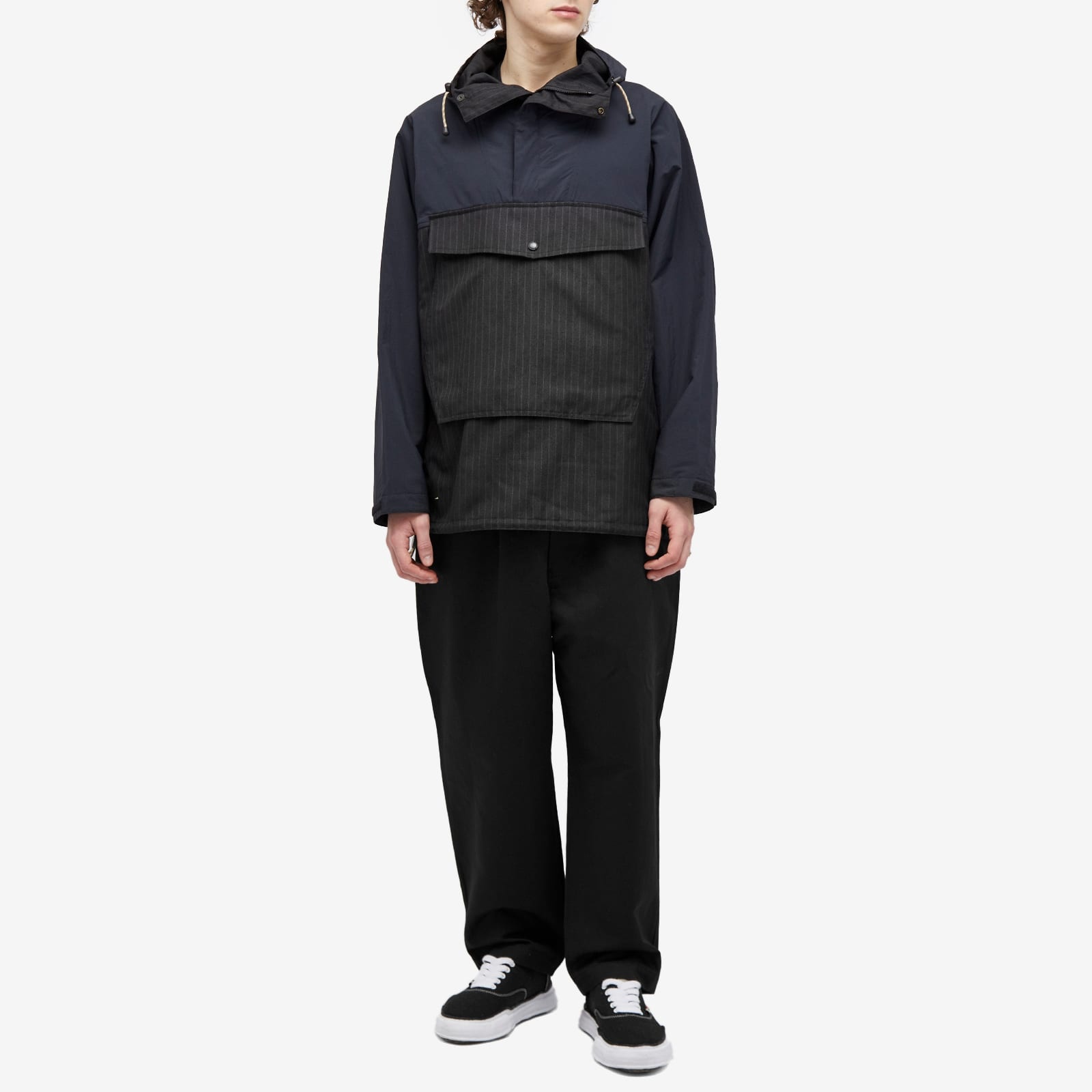 Comme des Garçons Homme Herringbone Stripe Smock - 4