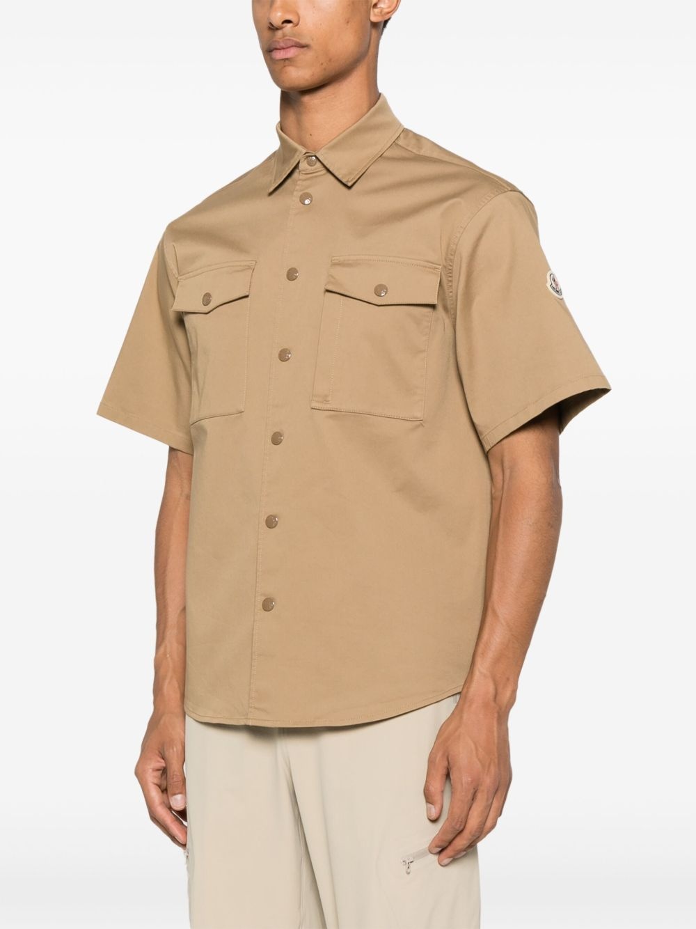 flap-pocket shirt - 3