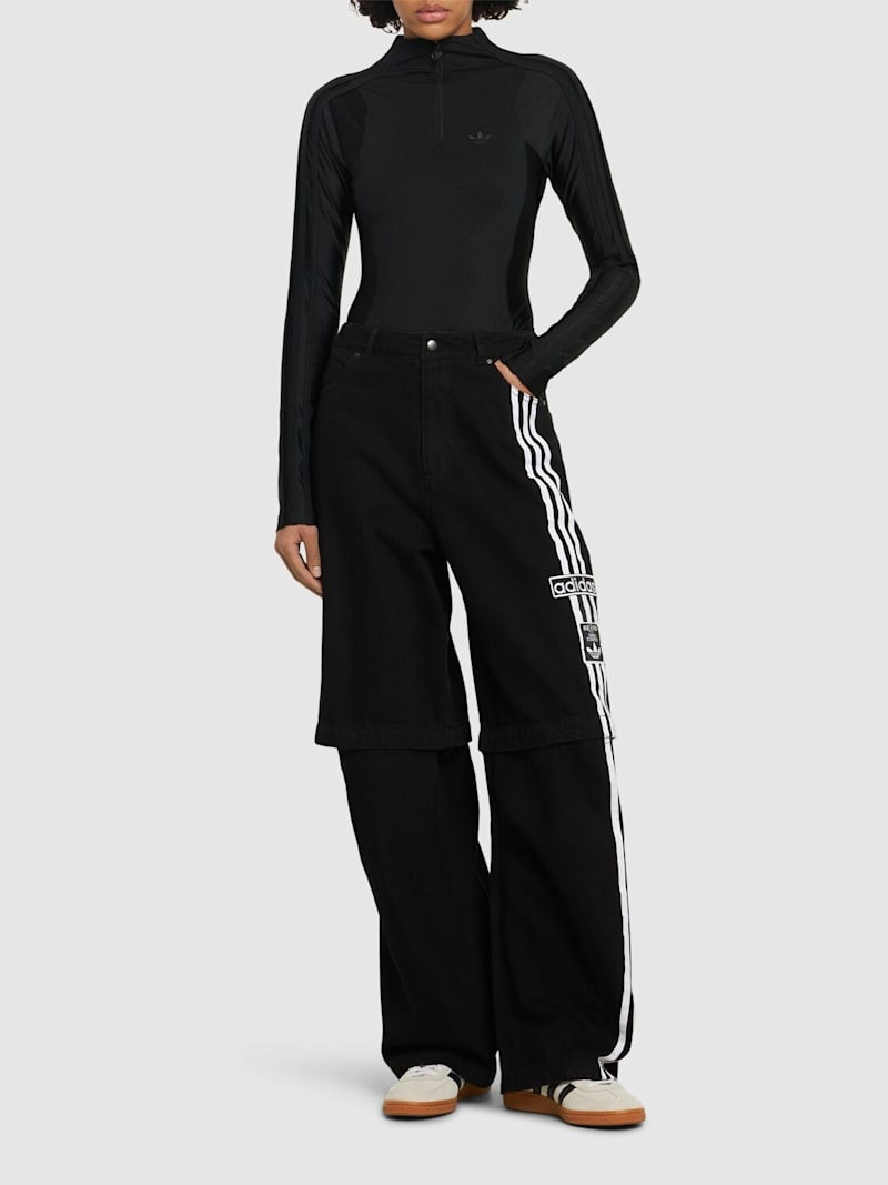 adidas Originals Denim cargo pants outlook