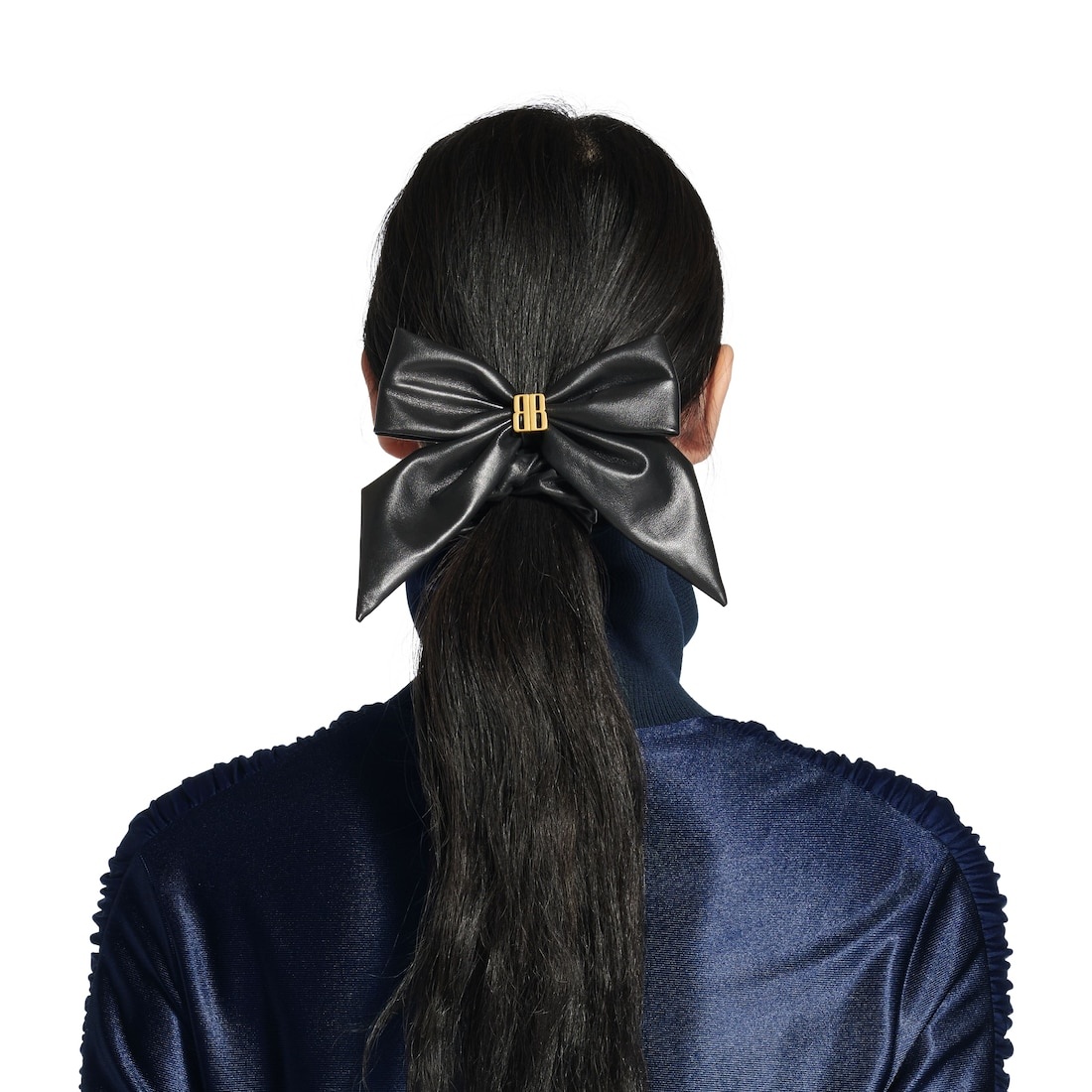 Women's Clemence Xl Scrunchie in Black/gold - 3