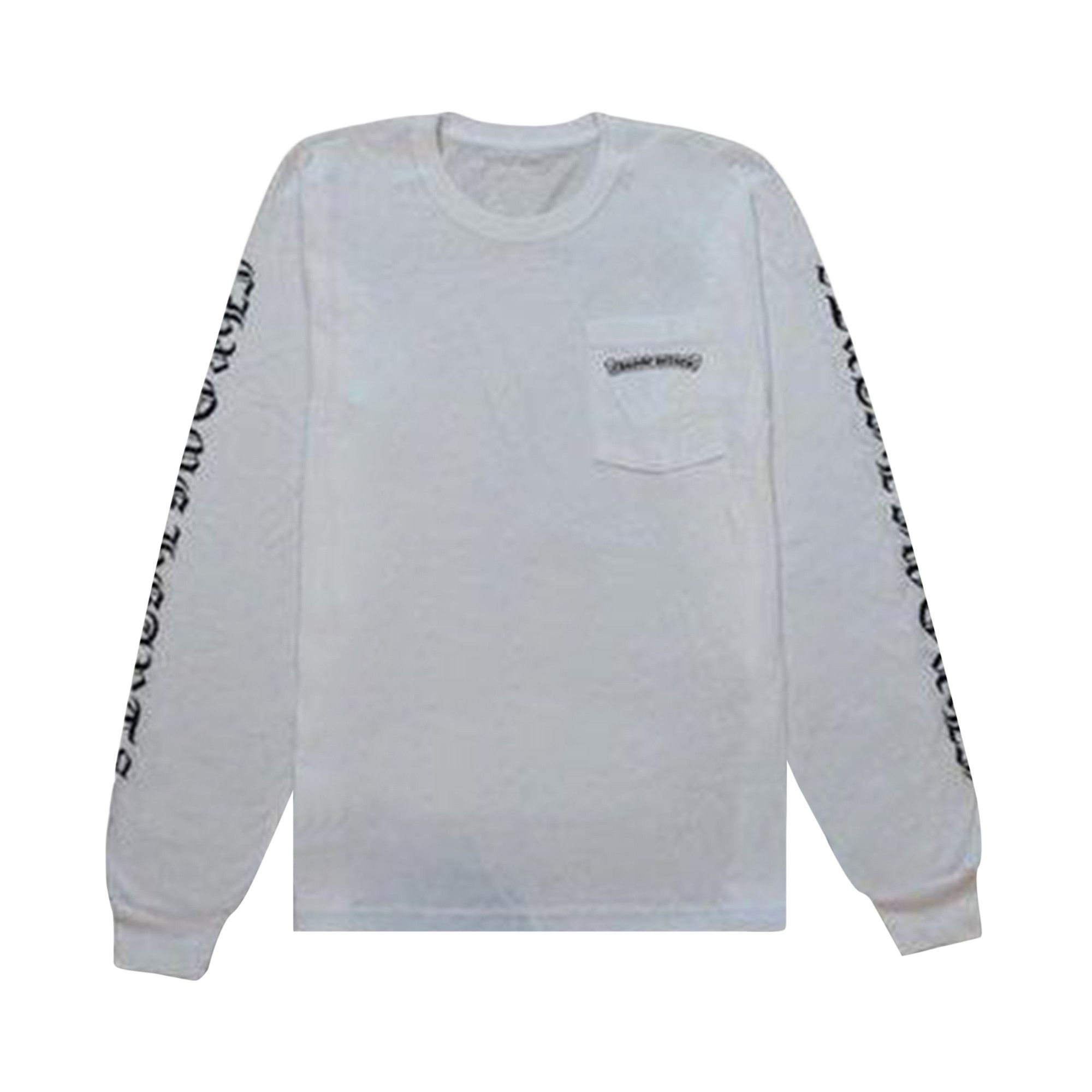 Chrome Hearts Long-Sleeve Logo Tee 'White' - 1