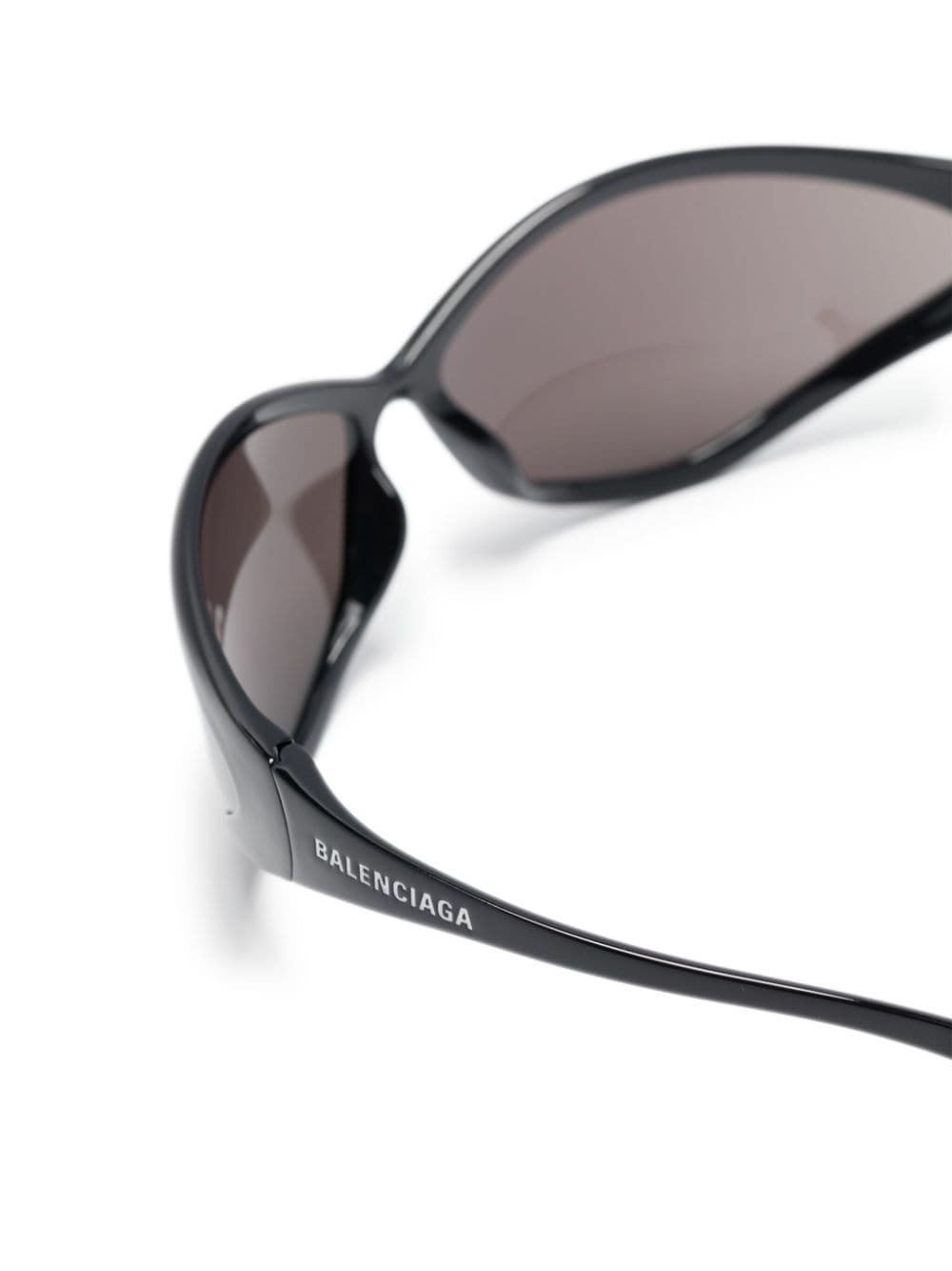 90s oval-frame sunglasses - 3
