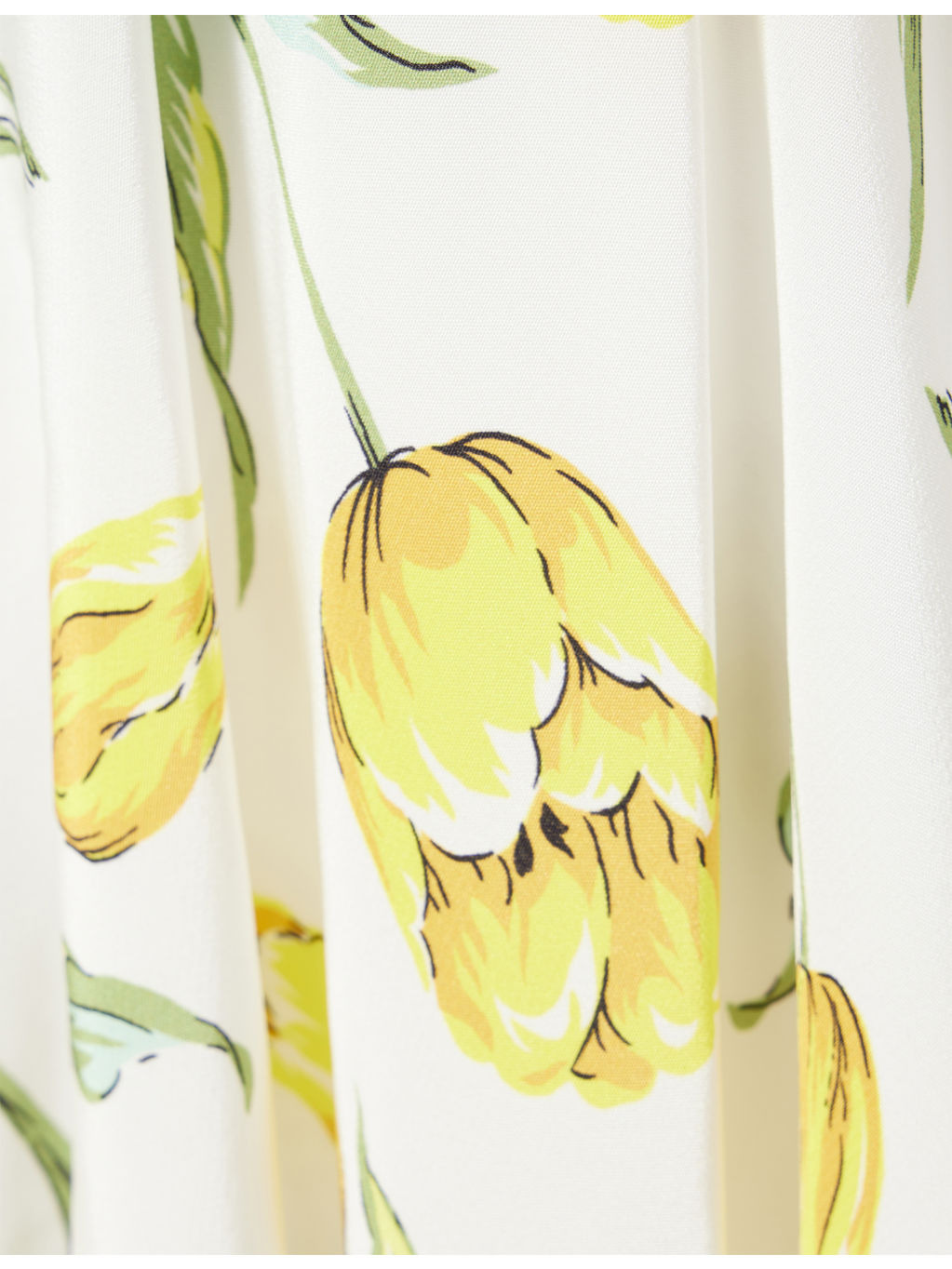 Tulip Cowl-Neck Silk Maxi Dress - 6