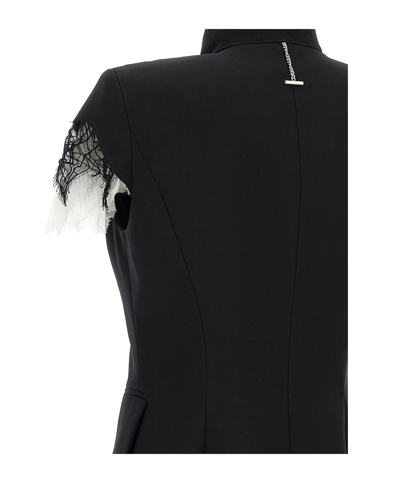 ジャケット MCQUEEN Lace detail blazer Alexander McQueen Lace Detail Blazer | italist | REVERSIBLE