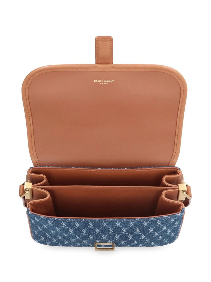 monogram denim crossbody bag 3