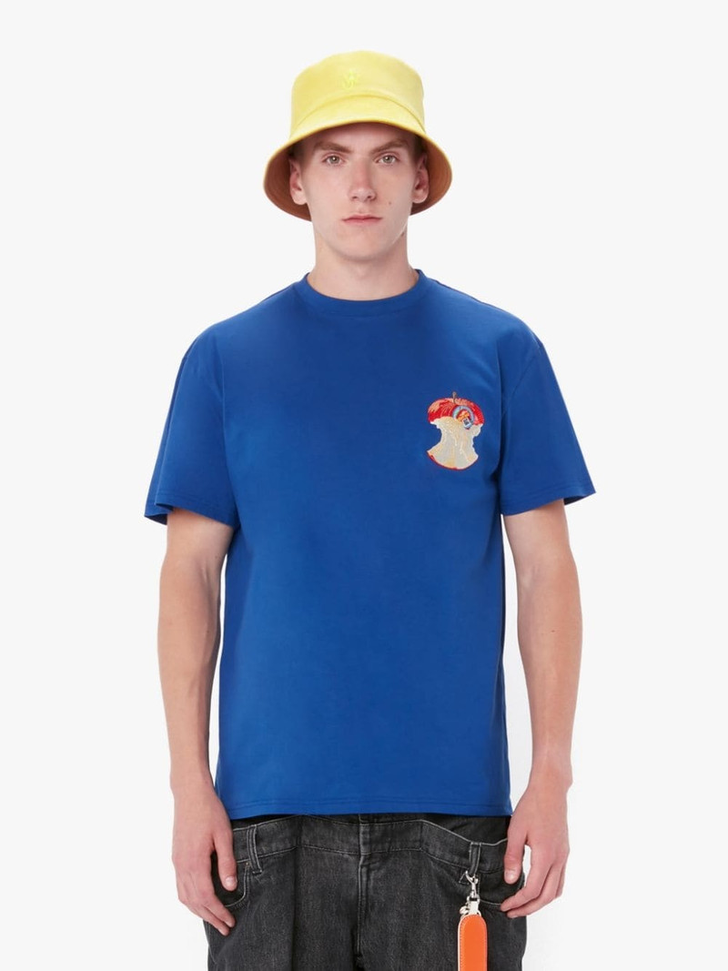 JW Anderson APPLE CORE LOGO T-SHIRT outlook