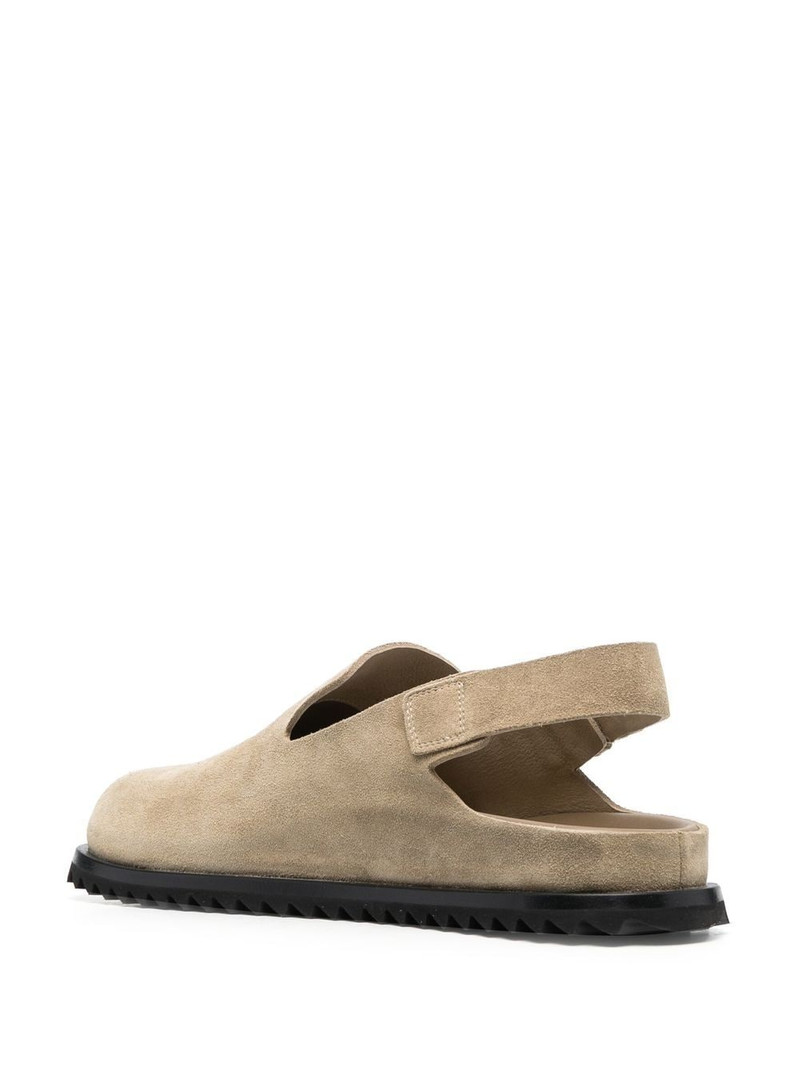 Introspectus slingback suede sandals 3