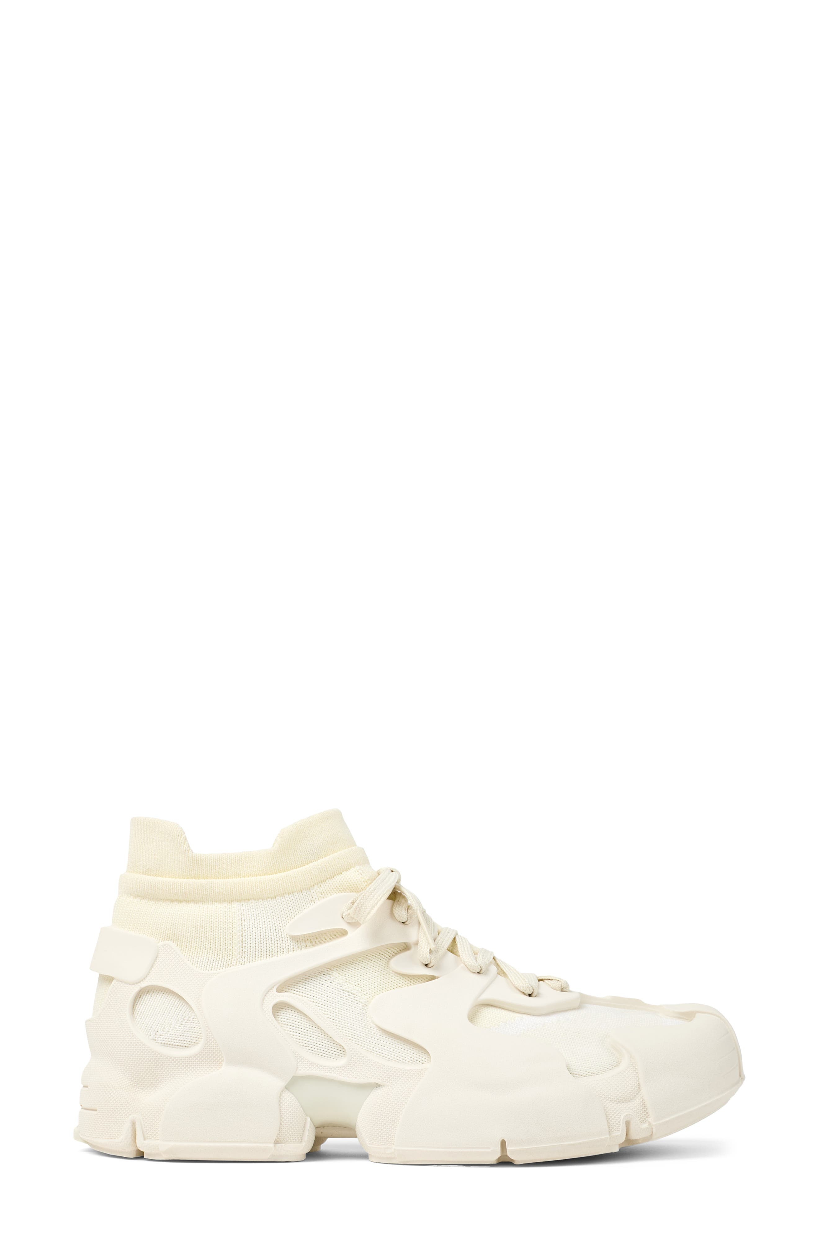 CAMPERLAB Tossu Mixed Media Sneaker in White Natural at Nordstrom - 2
