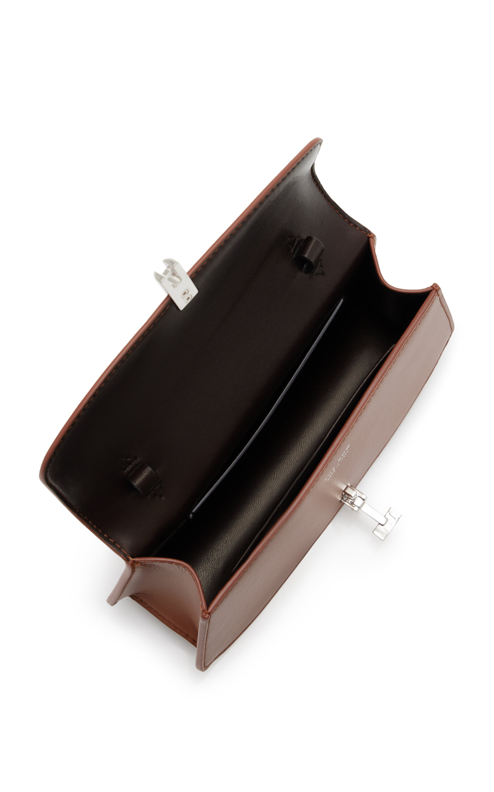 Sofia E/W Leather Crossbody Bag brown - 7