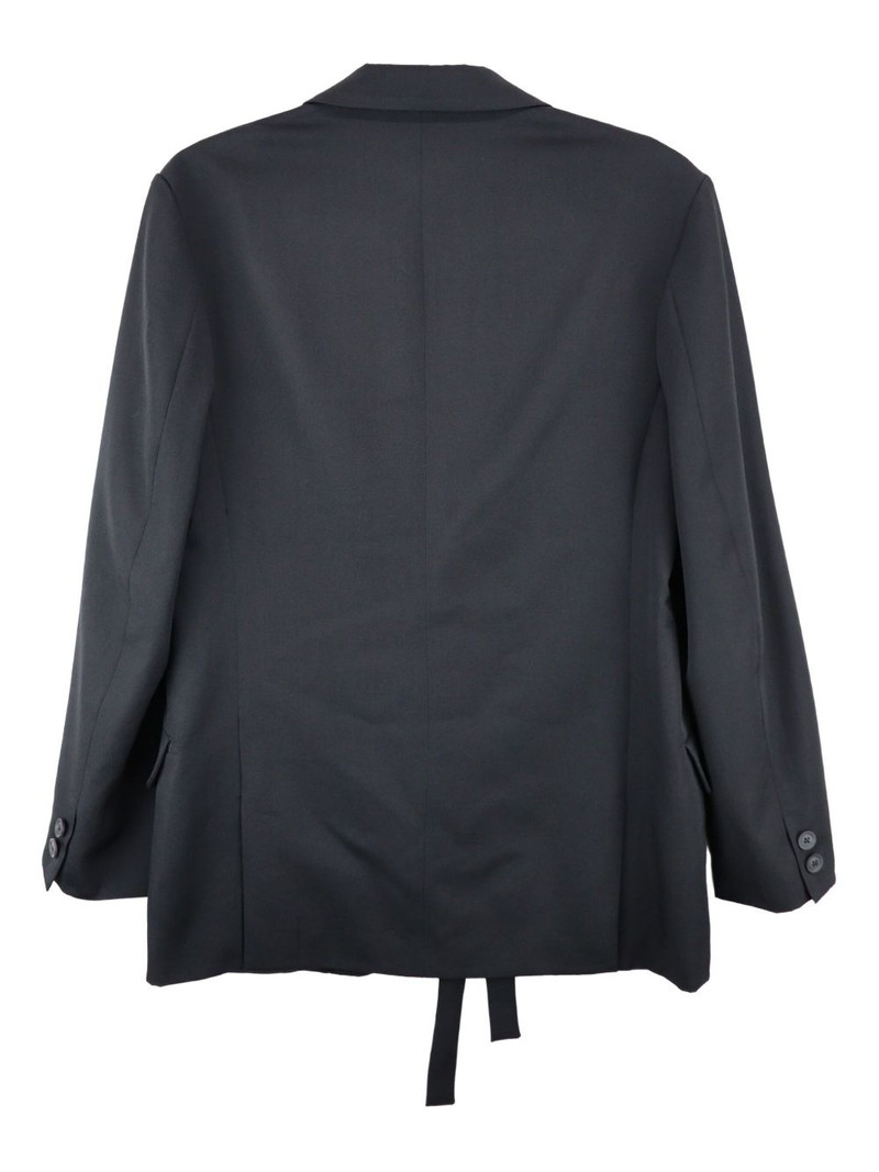 Yohji Yamamoto belted wool jacket outlook