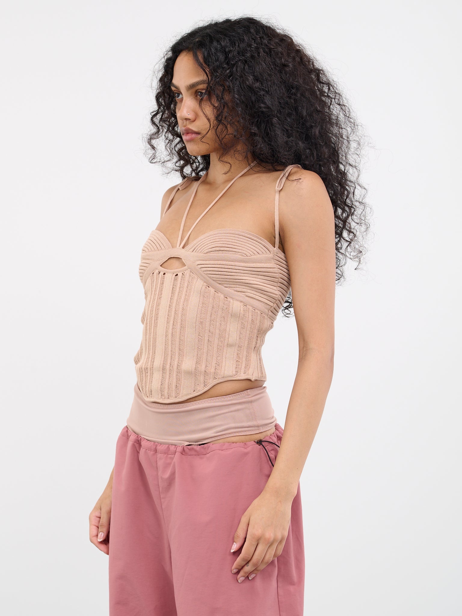 Floating Knit Corset - 2