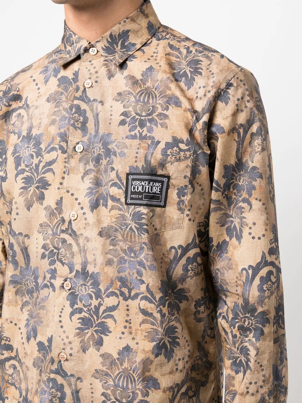 graphic-print long-sleeve shirt - 5