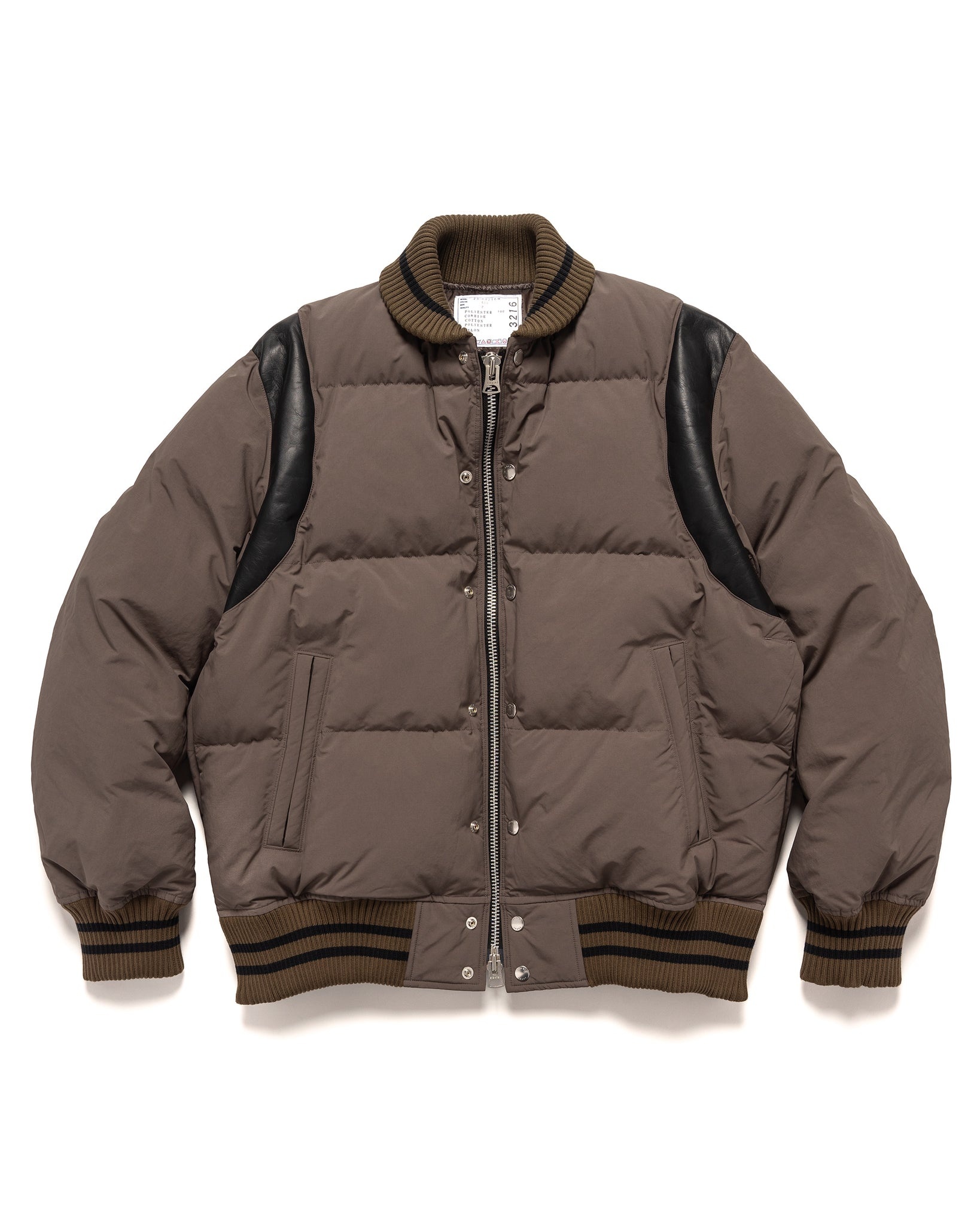 sacai Padded Blouson (Type 02) Taupe | REVERSIBLE