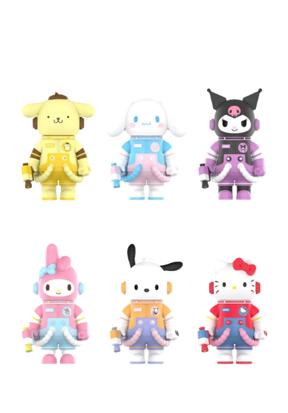 Pop Mart Mega Space Molly Sanrio Characters 400% Sealed Case (1 Blind Box) PPMT-2410-0203-1B - 2