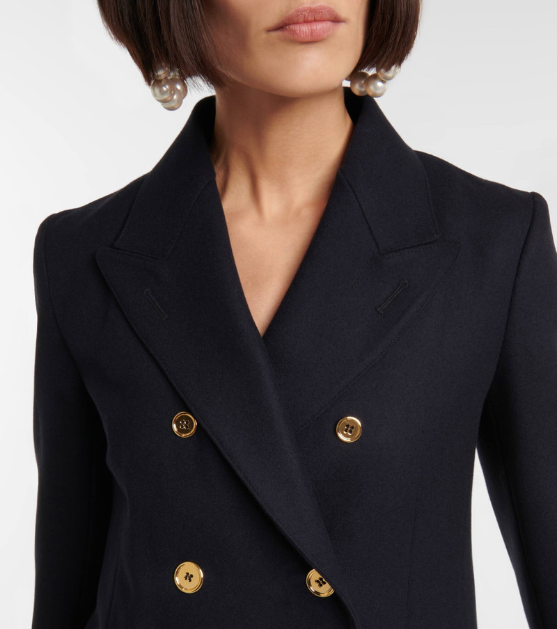 Wool and cashmere flannel blazer 4