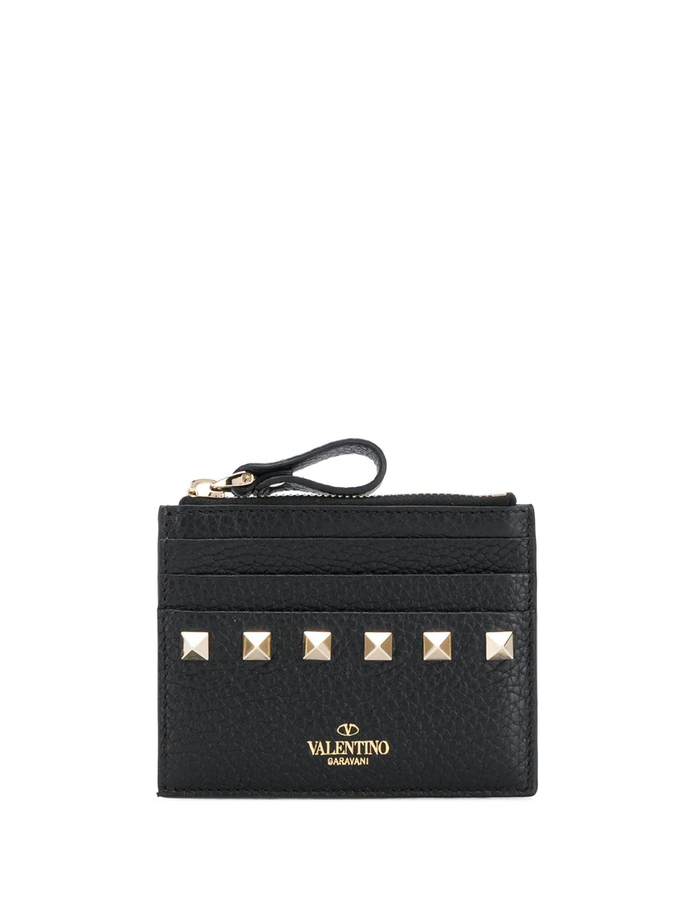 Rockstud zipped cardholder - 1