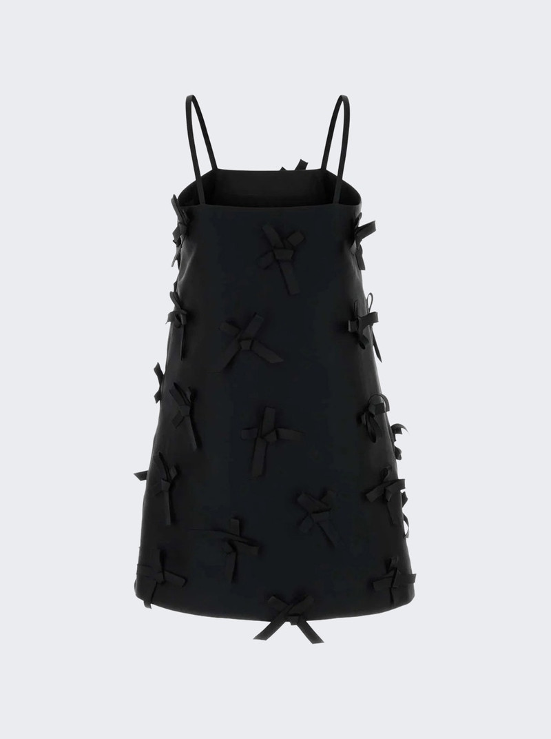 Jil Sander Bows Mini Dress Black outlook