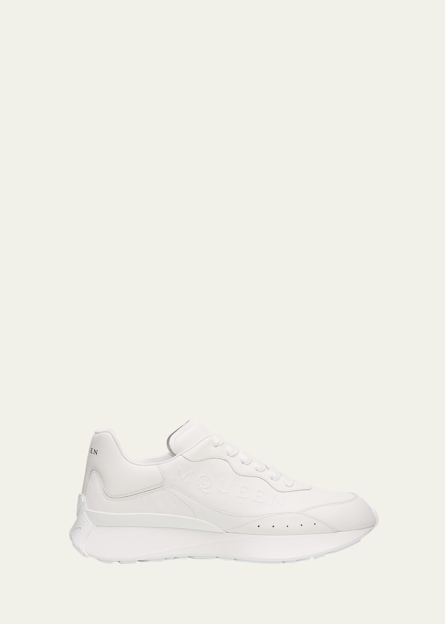 Men's Sprint Leather Runner Sneakers - 1