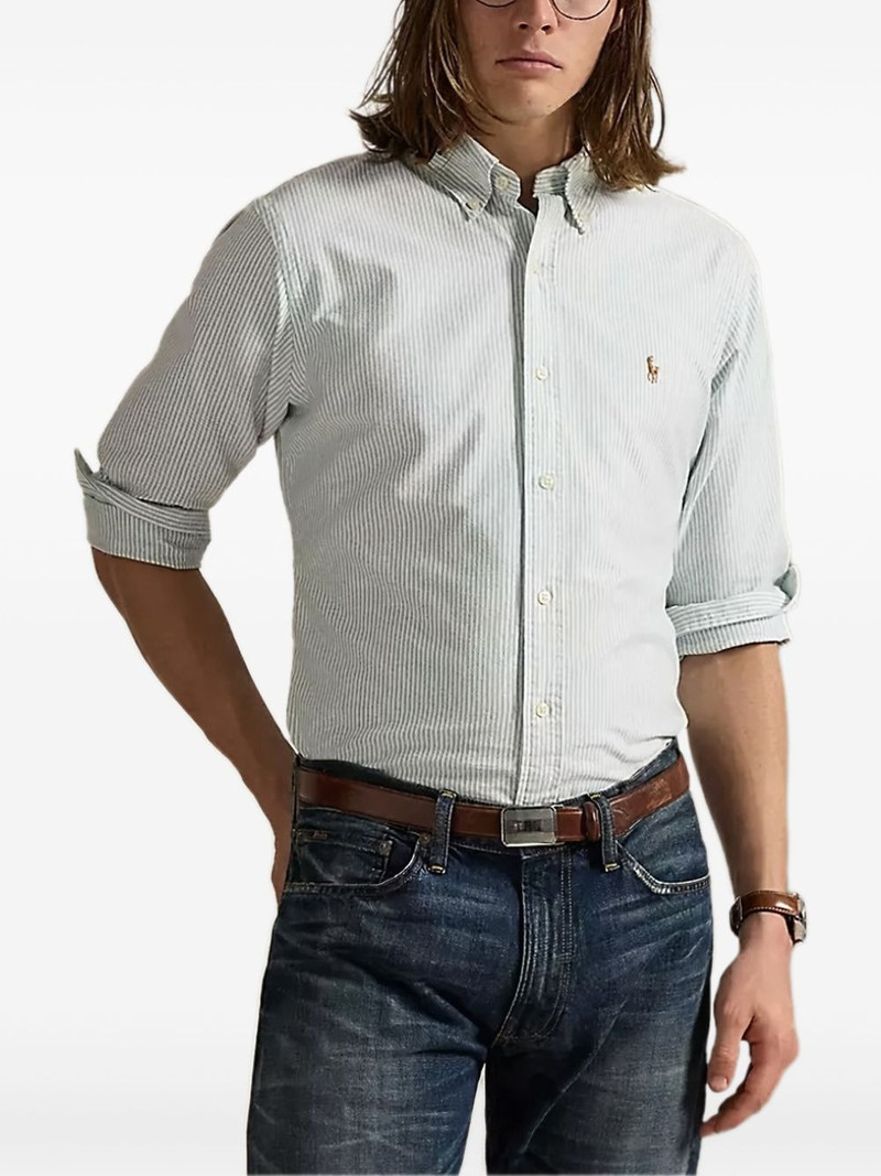 striped embroidered shirt 1