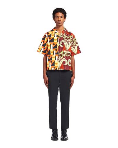 Prada Double Match heavy cotton shirt outlook