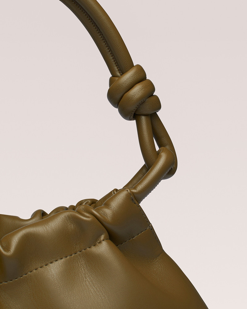 Nanushka VALERIE - Vegan nappa leather bag - Khaki outlook