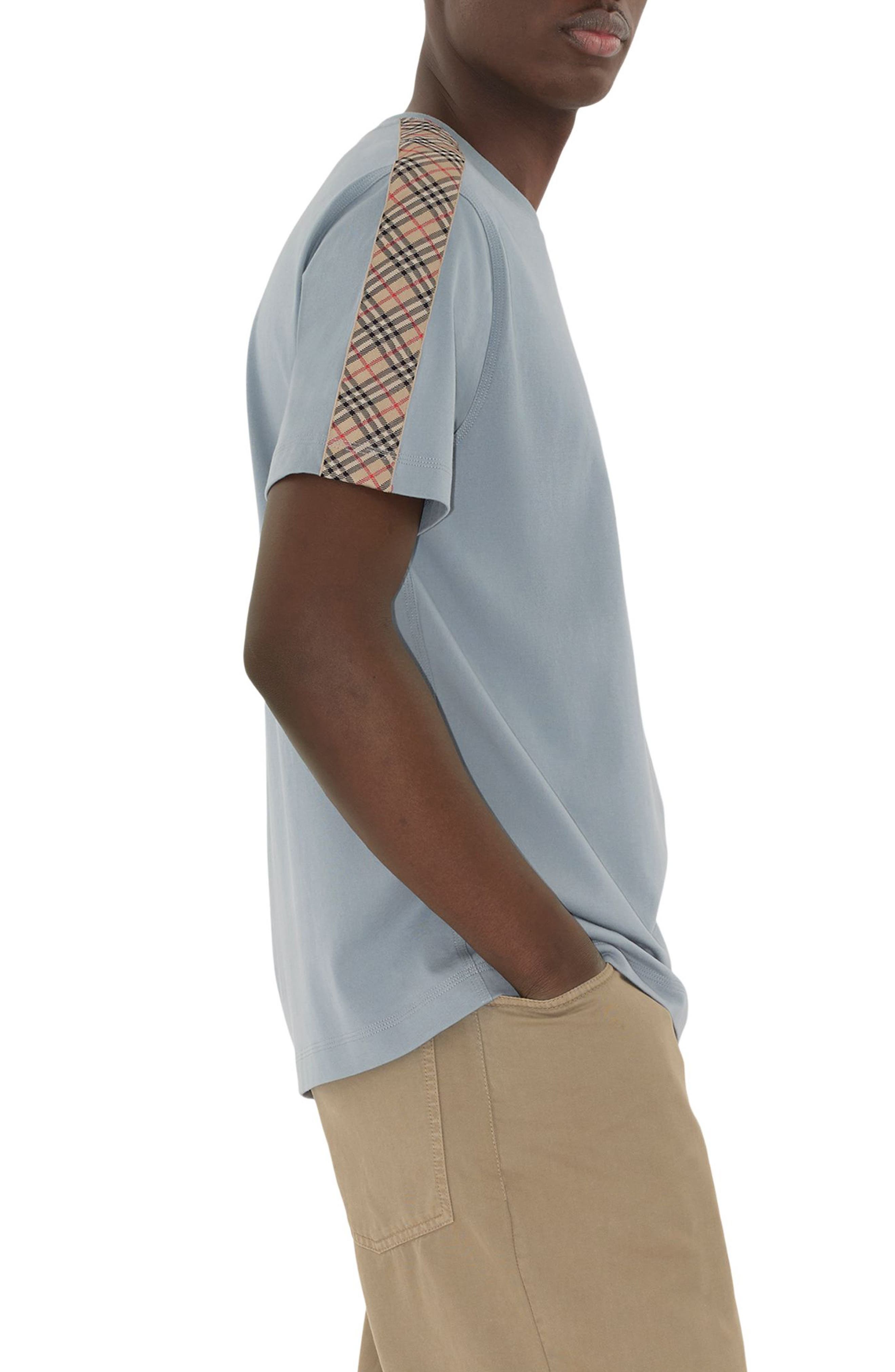 burberry EKD Embroidered T-Shirt in Gale at Nordstrom - 3