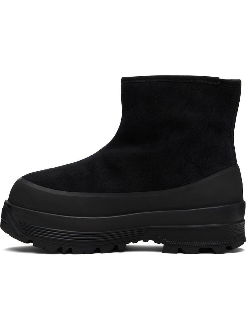 Diemme Black Badia Shearling Boots outlook