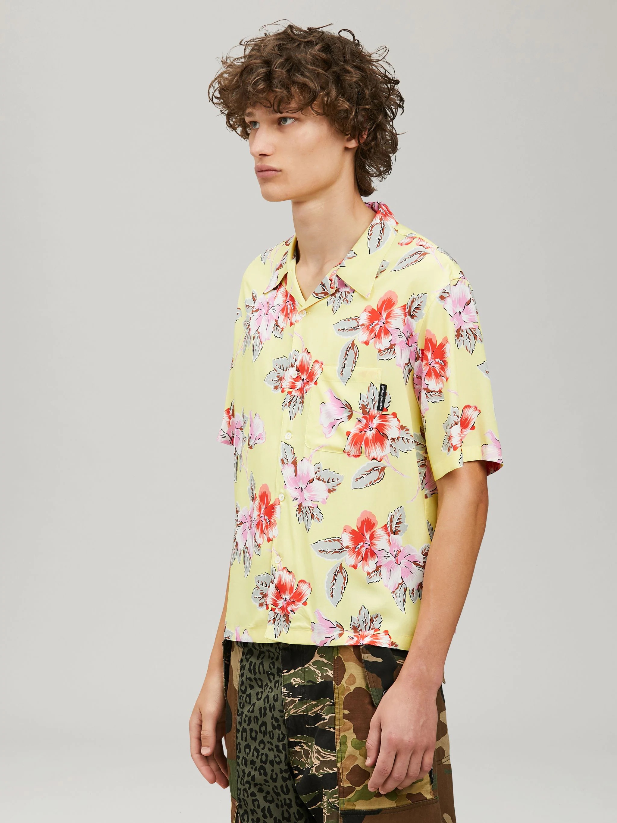 HIBISCUS BOWLING SHIRT - 4
