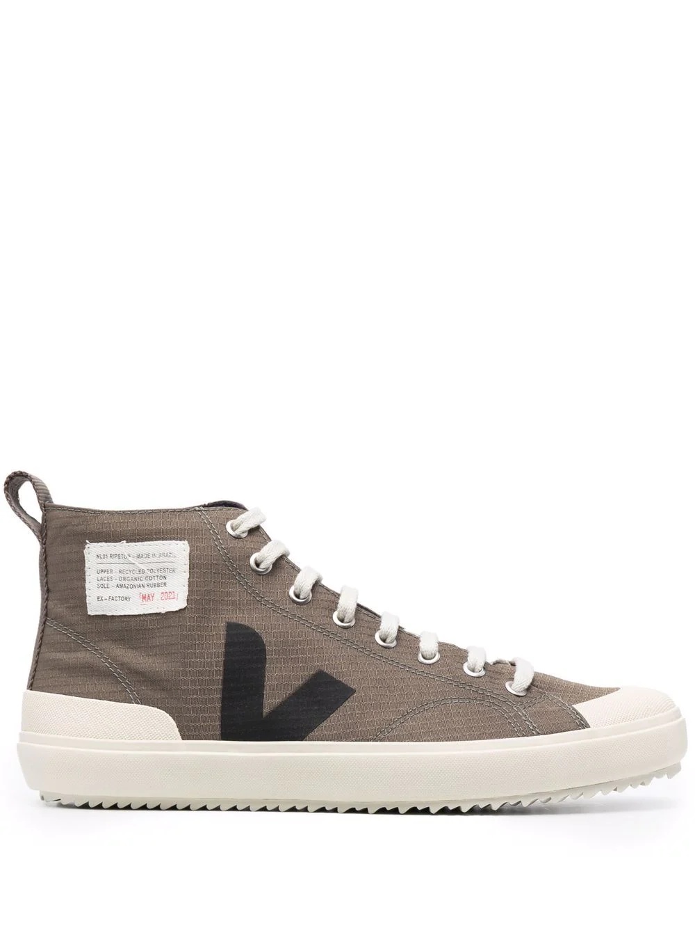 Nova ripstop high-top sneakers - 1