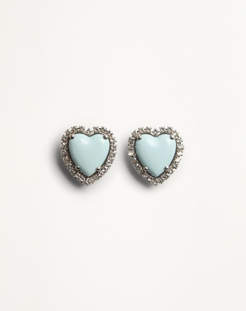 금속, 수지 및 SWAROVSKI CRYSTALS ®에 있는 COEUR HYPERBOLE 방위 - 1