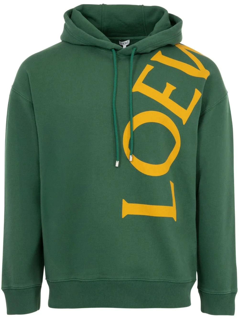 Loewe Men Cotton Hoodie With Logo - 1