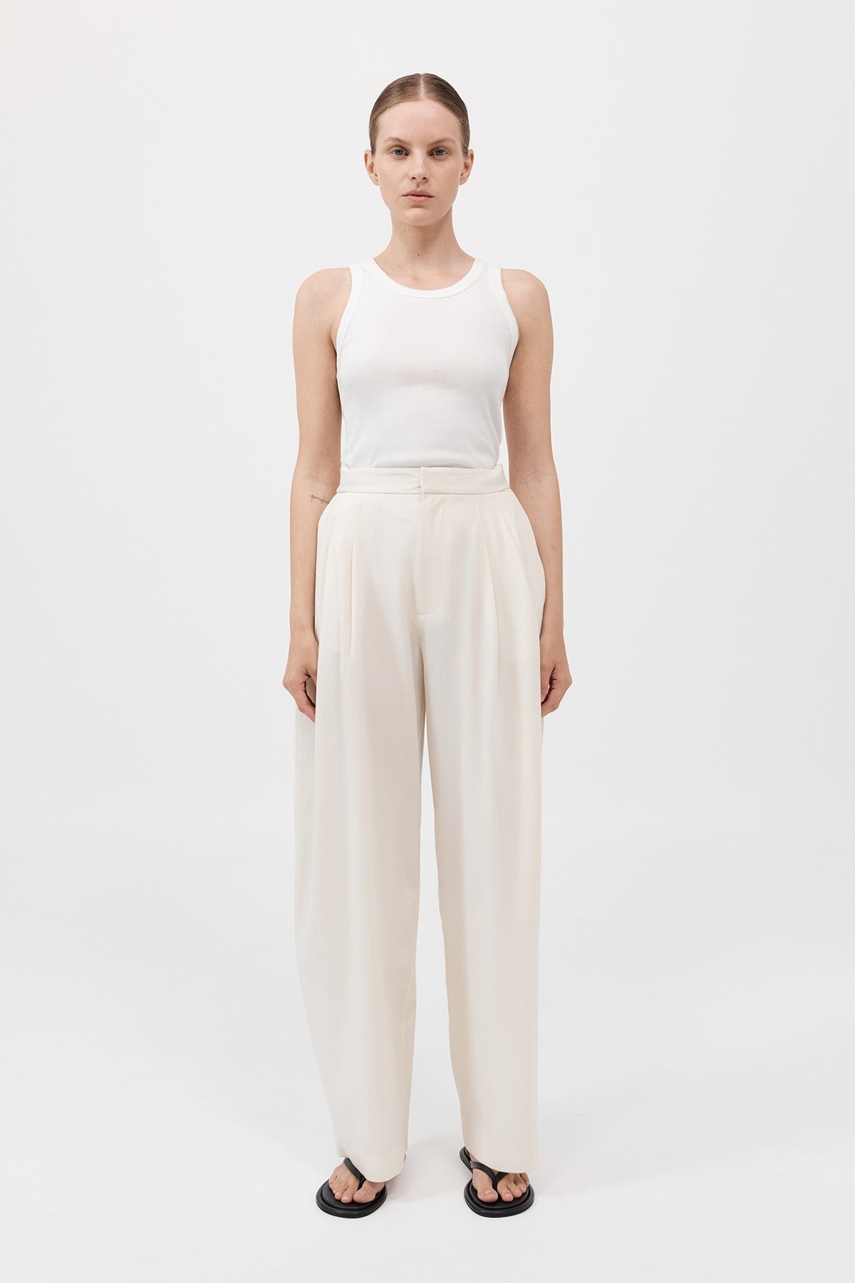 Adjustable Pants - Milk - 2