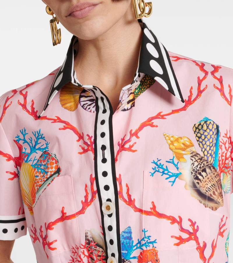 Capri printed cotton playsuit 4