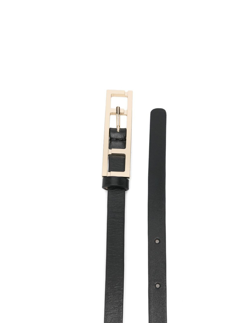 FABIANA FILIPPI rectangle-buckle leather belt outlook