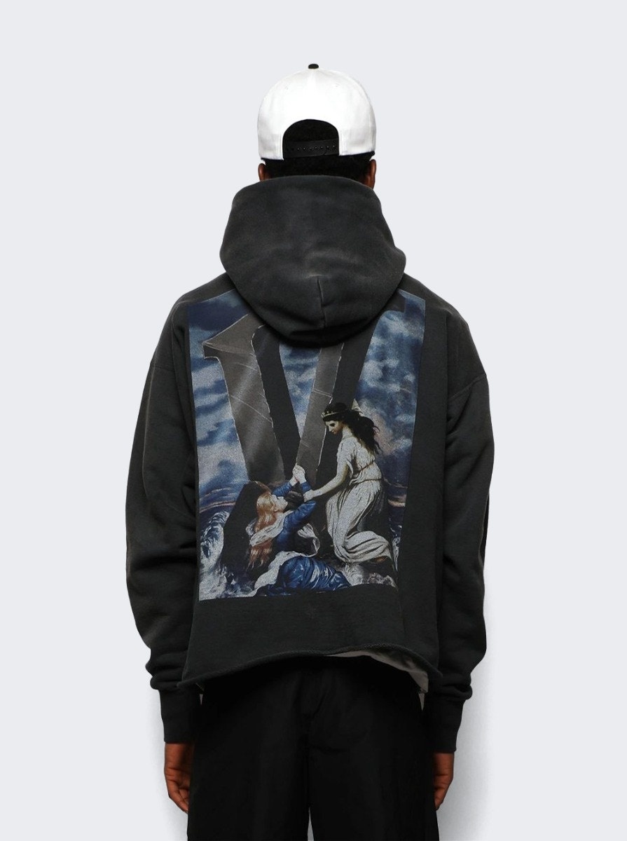 X Vlone Maria Black Sweatshirt - 11