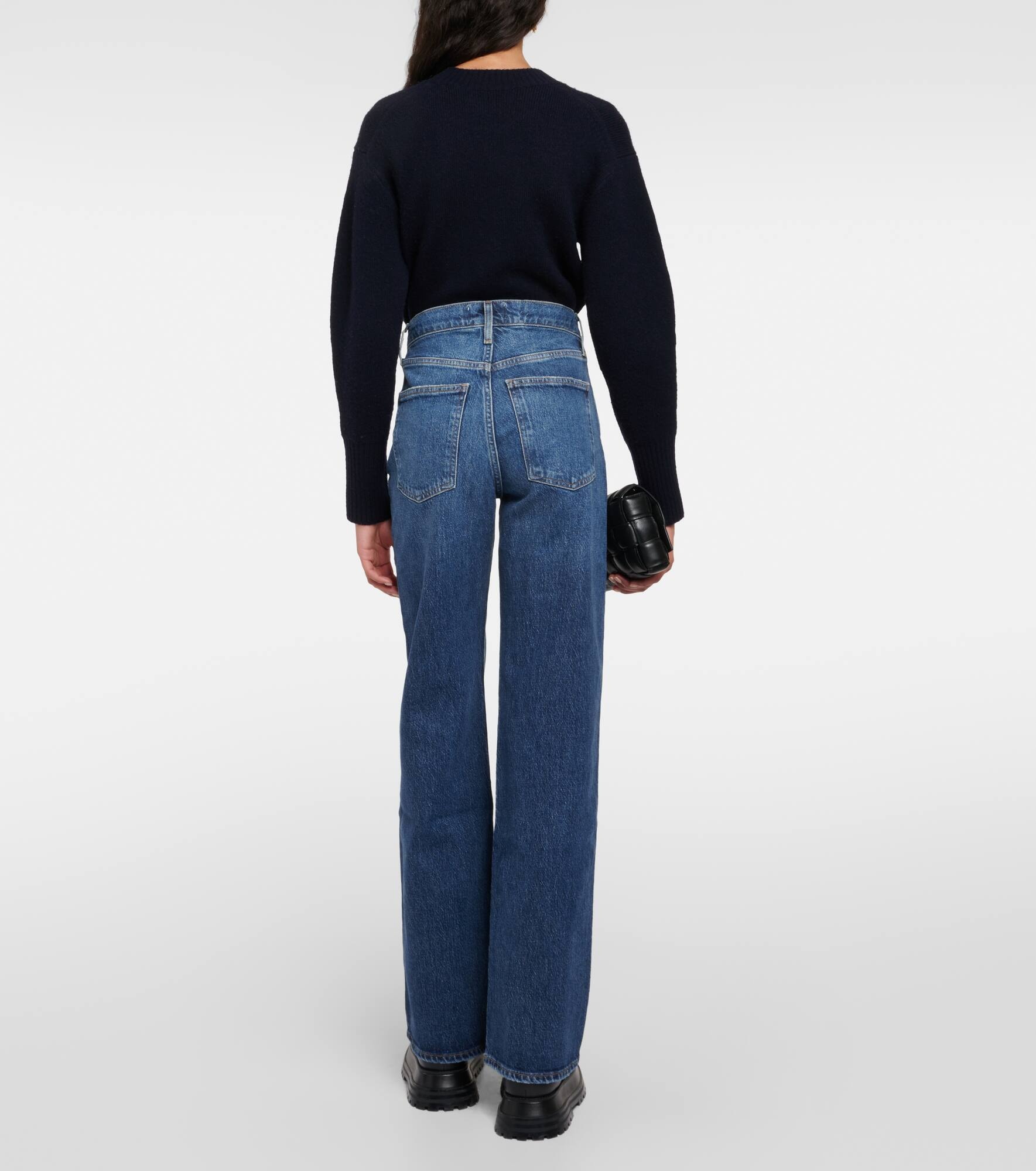 Harper mid-rise straight jeans - 3