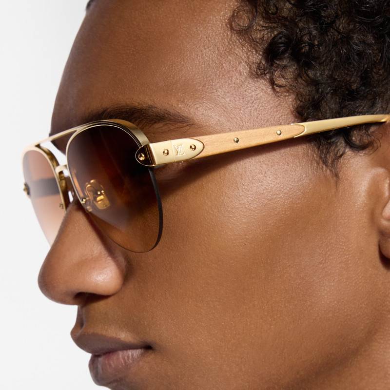 LV Trunk Pilot Sunglasses 4