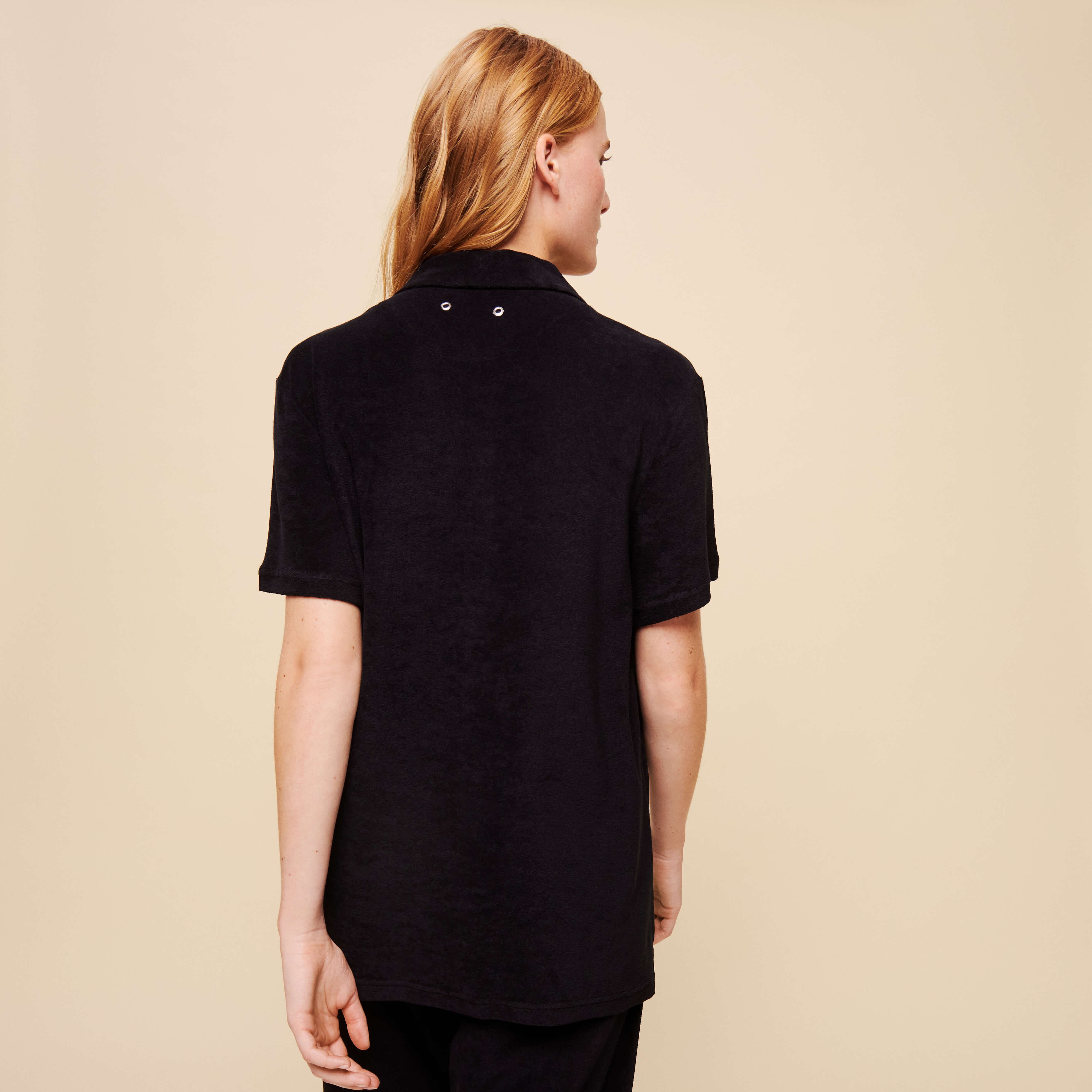 Unisex Terry Bowling Shirt Solid - 4