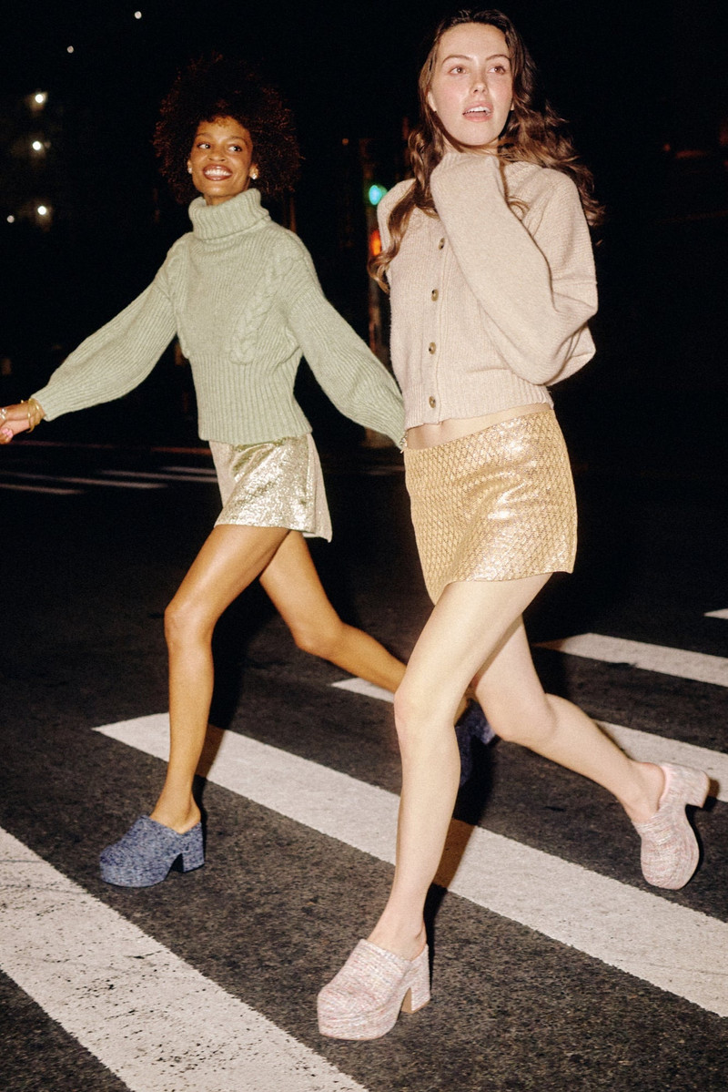 Larroudé Miso Platform Clog In Tulip Velvet outlook