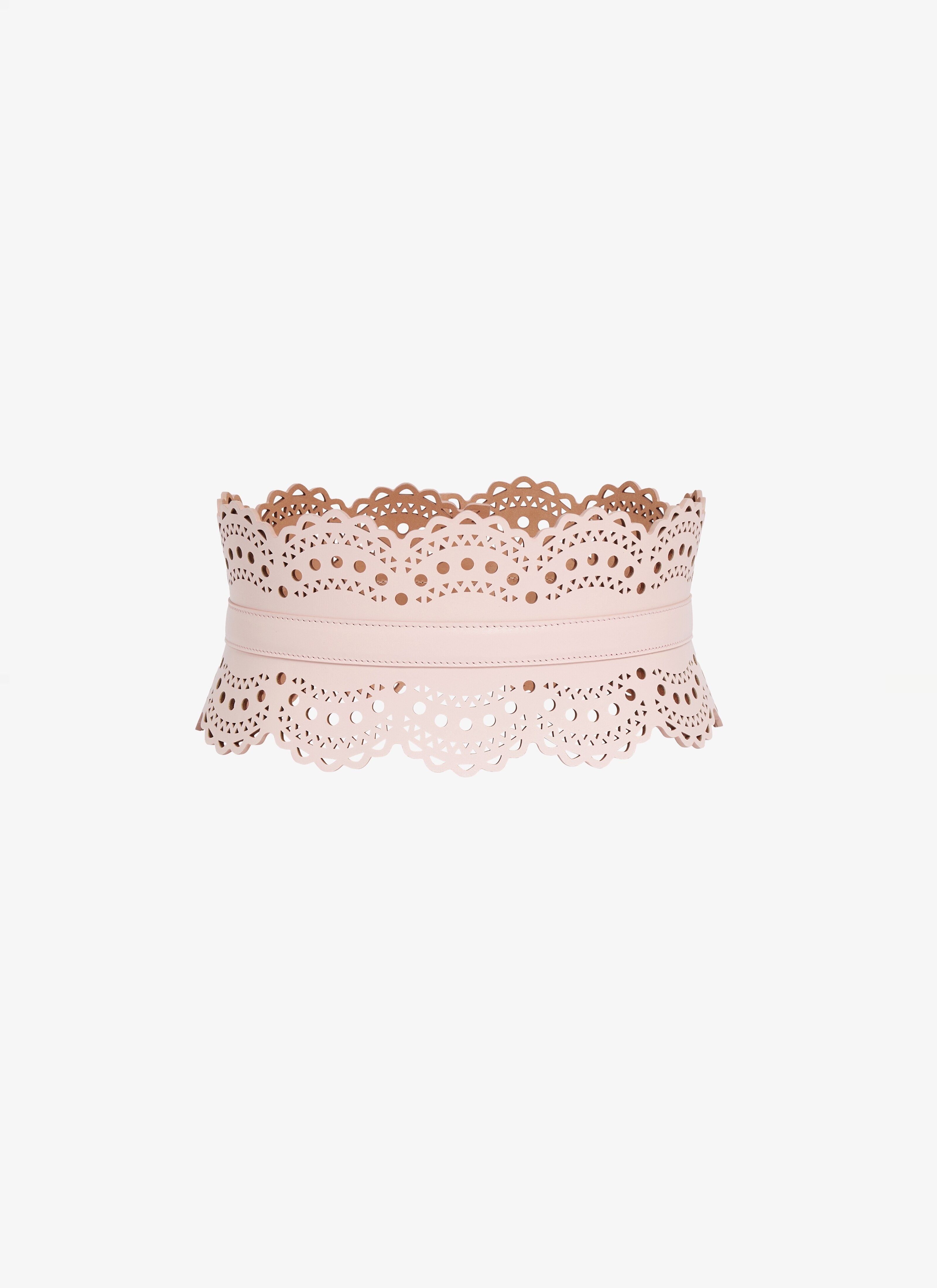 BUSTIER BELT IN VIENNE WAVE CALFSKIN - 3