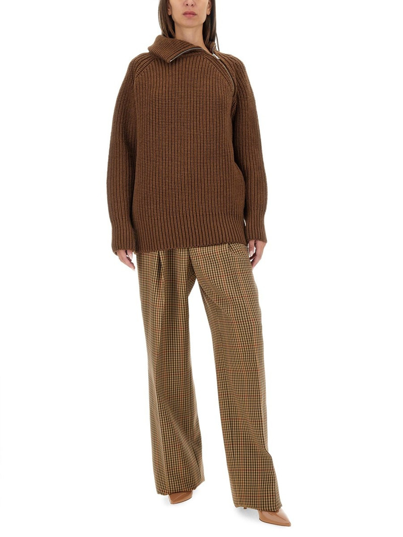 Dries Van Noten ZIPPERED WOOL SWEATER outlook