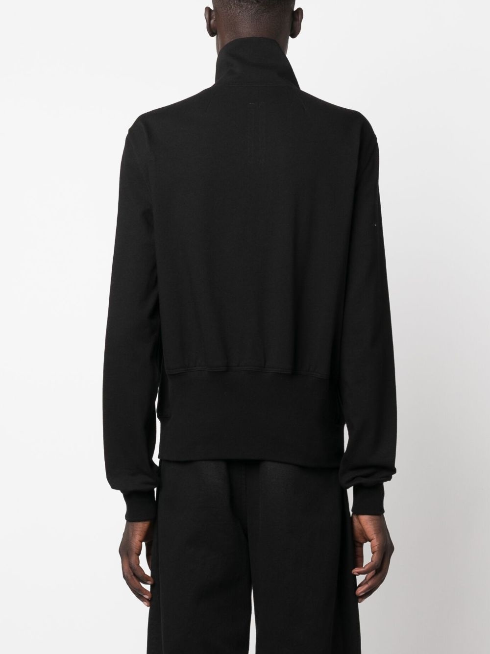 off-centre zip-up jacket - 4