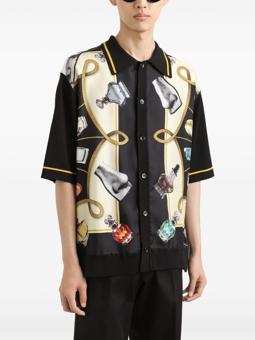 graphic-print shirt - 4