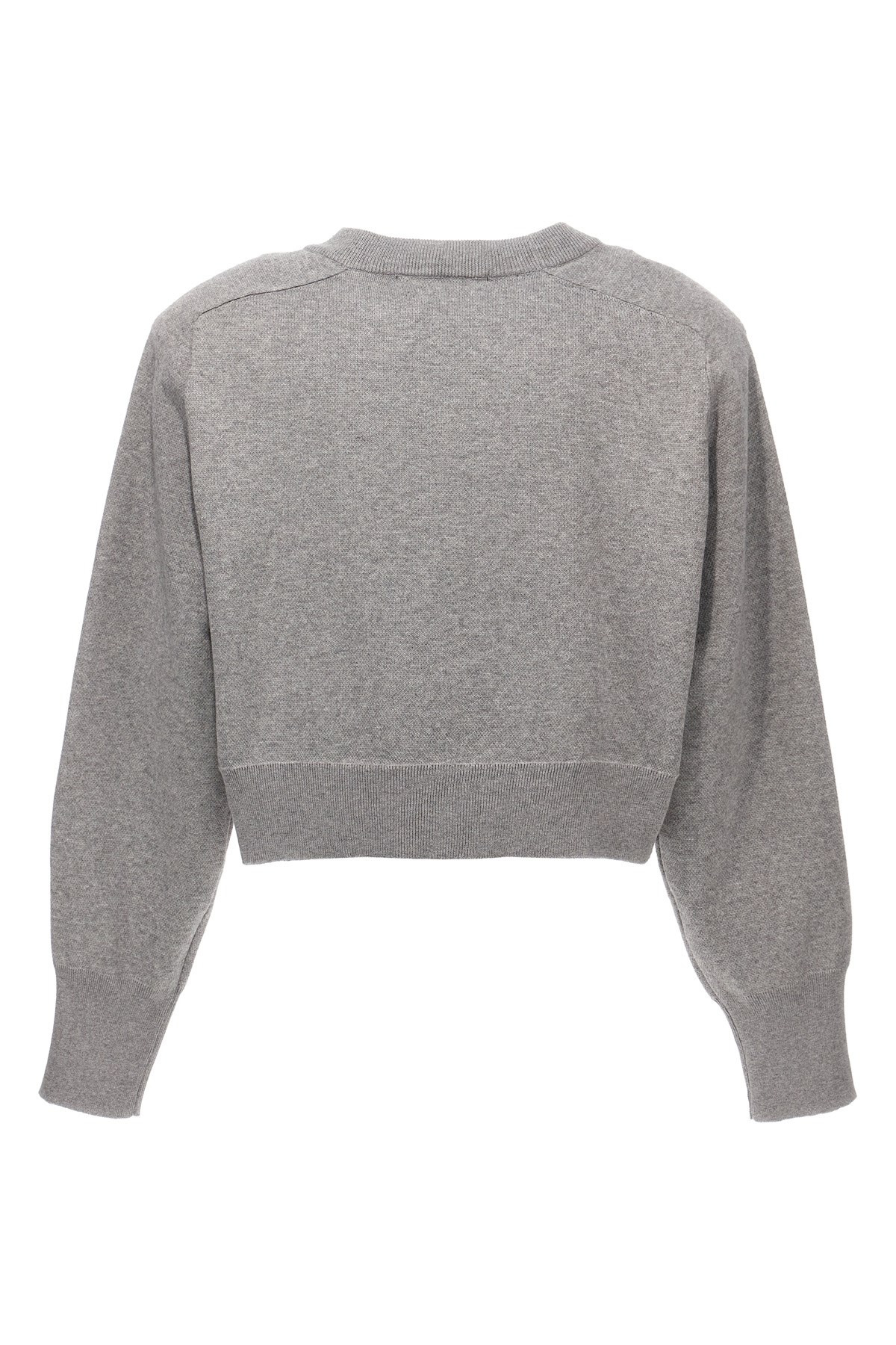 'Firm Knit Cropped' sweater - 3
