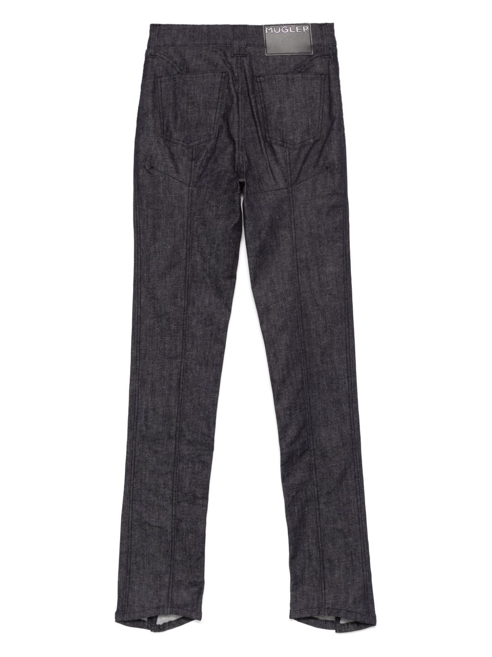 piercing-detail jeans - 2
