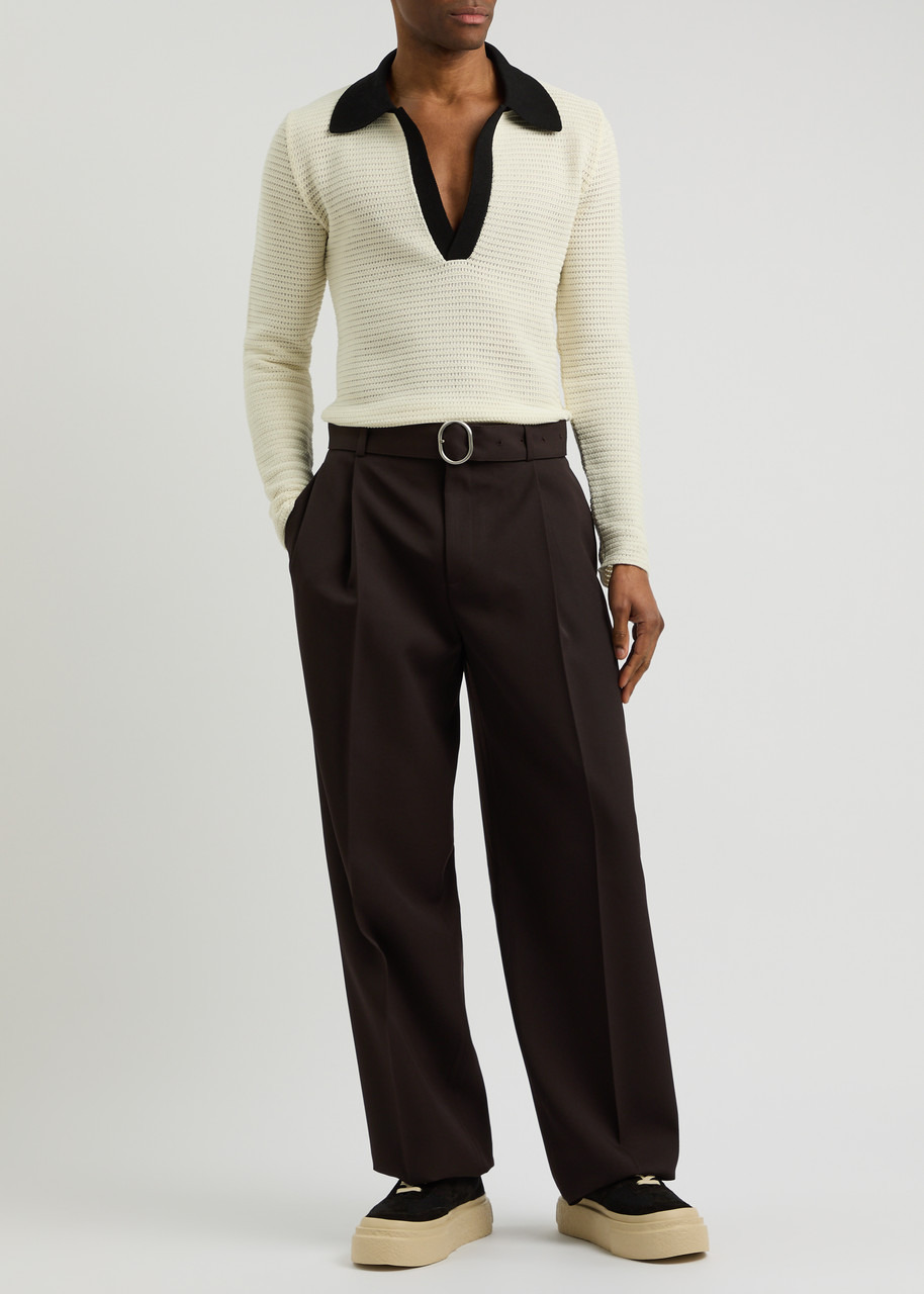 Jil Sander Cotton-knit Polo Jumper - 4