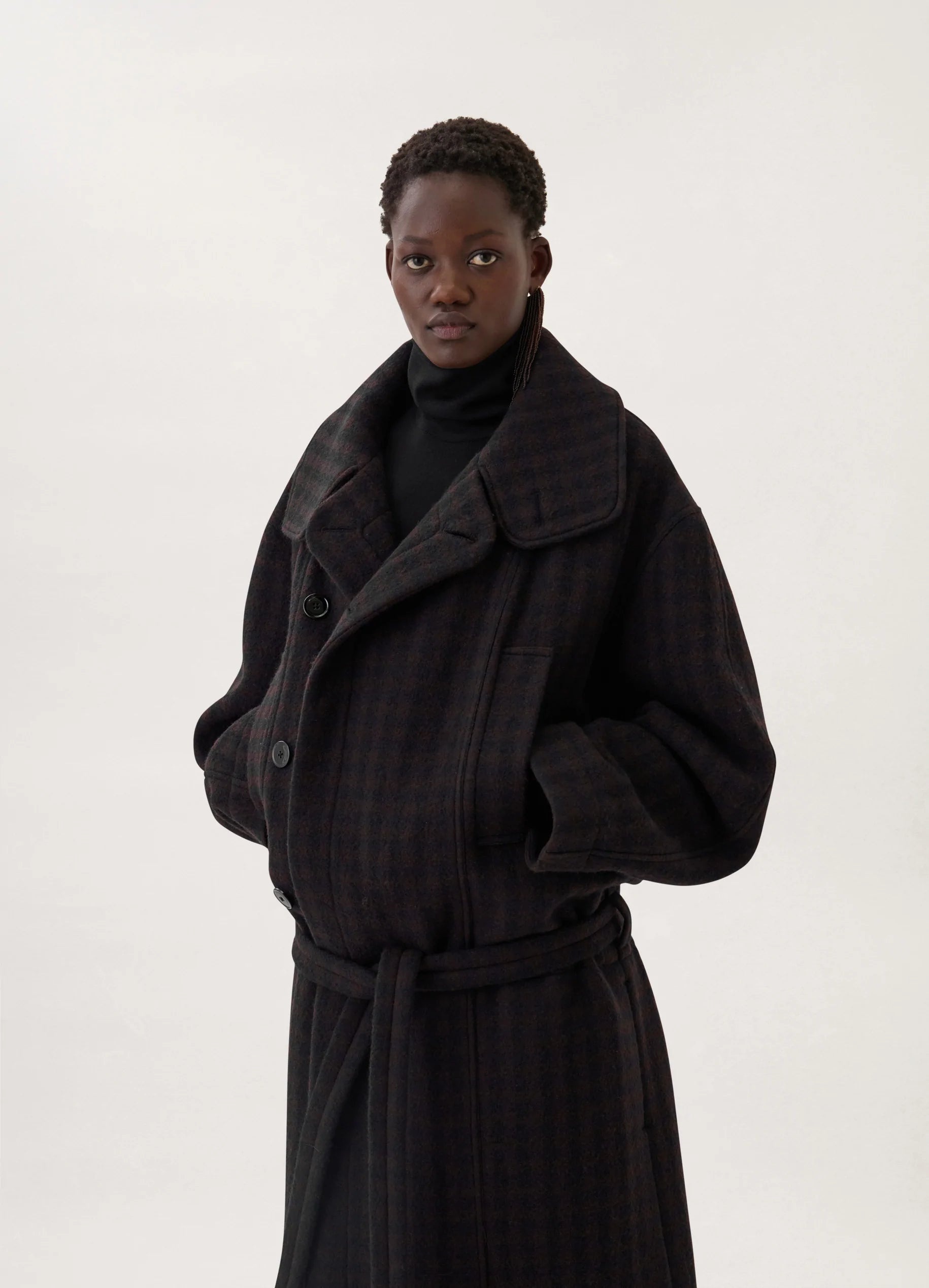 BATHROBE COAT
HEAVY WOOL - 5