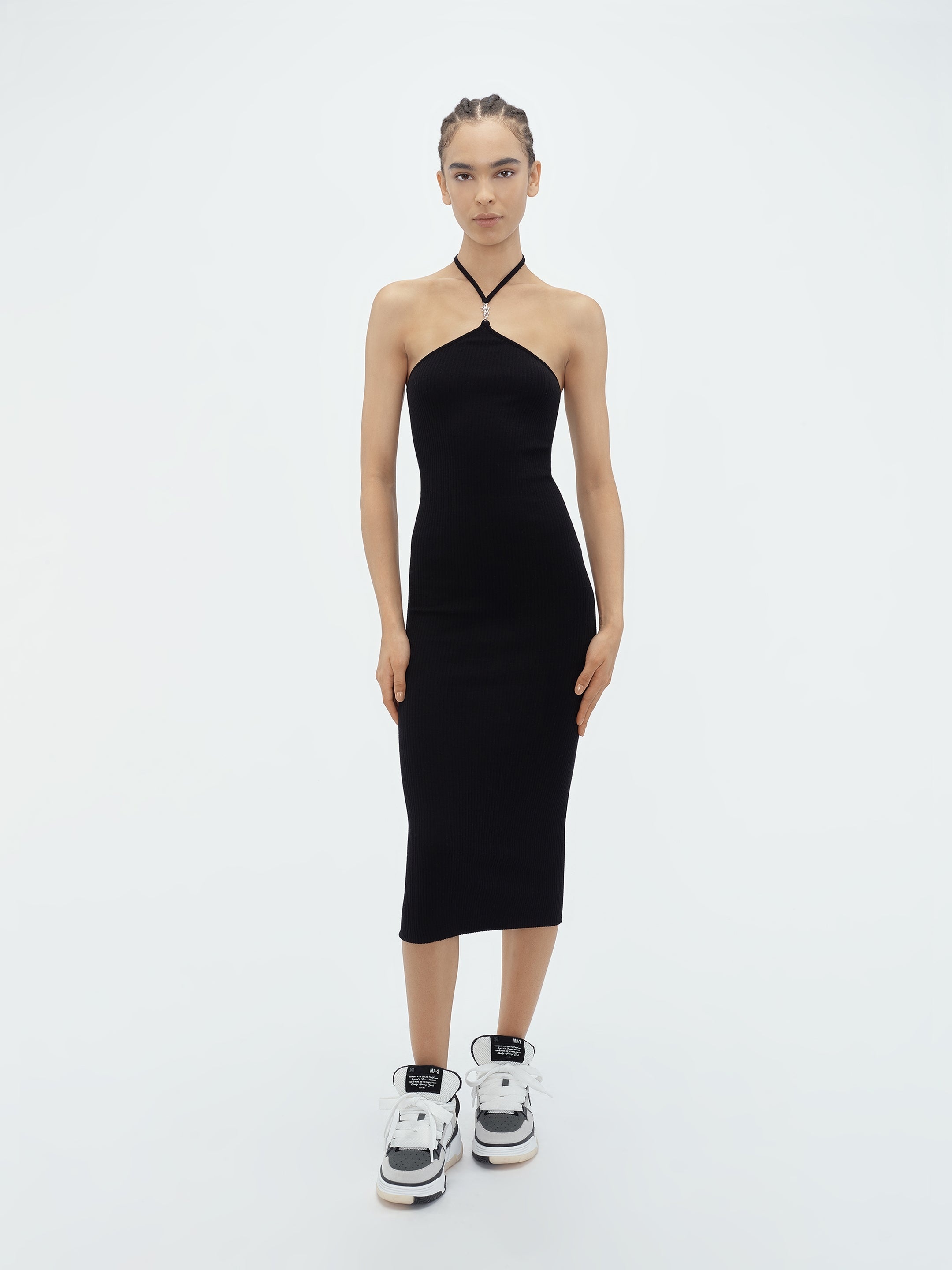 VERTICAL AMIRI MIDI DRESS - 2