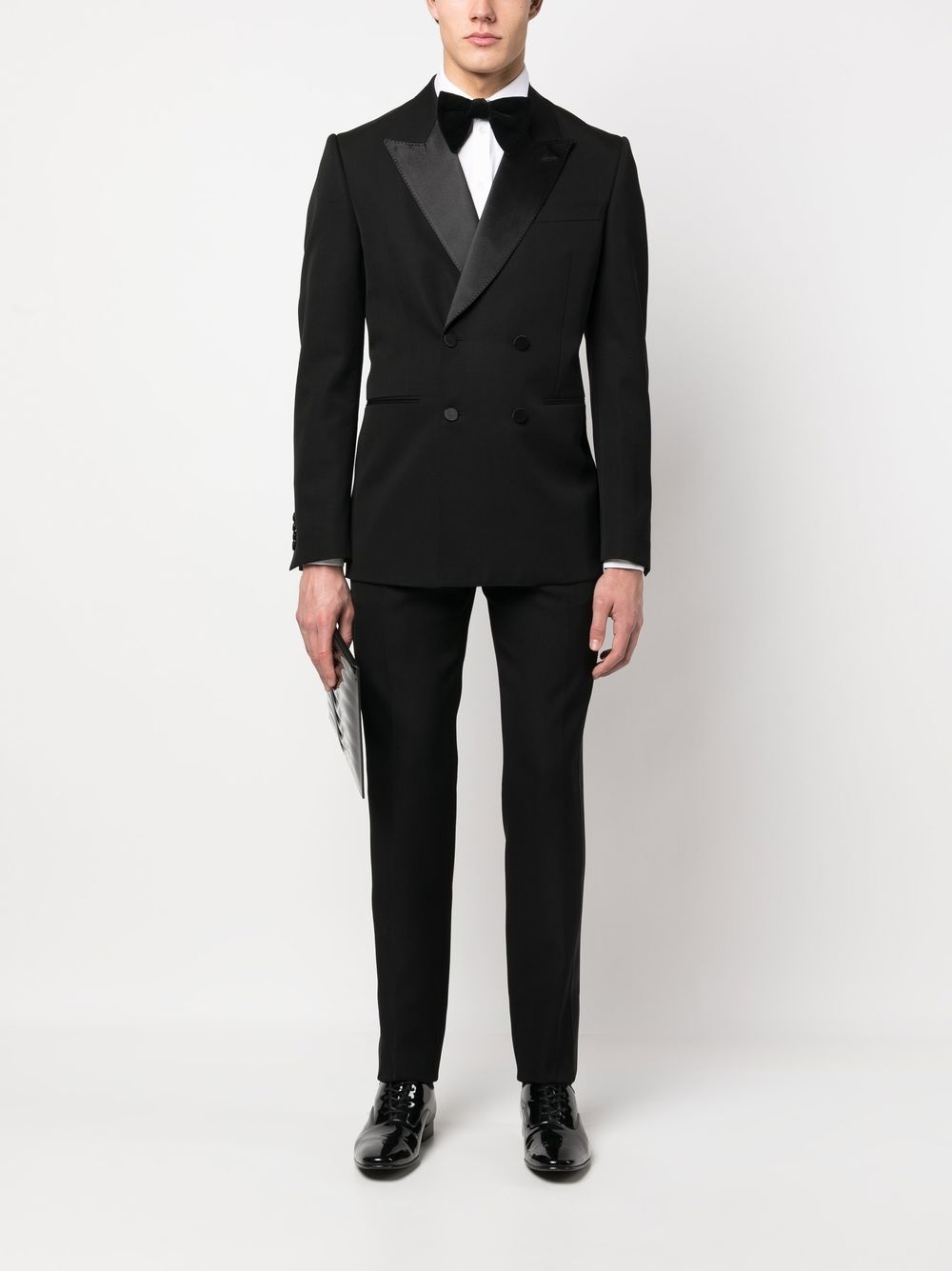 stripe-detail tailored trousers - 2