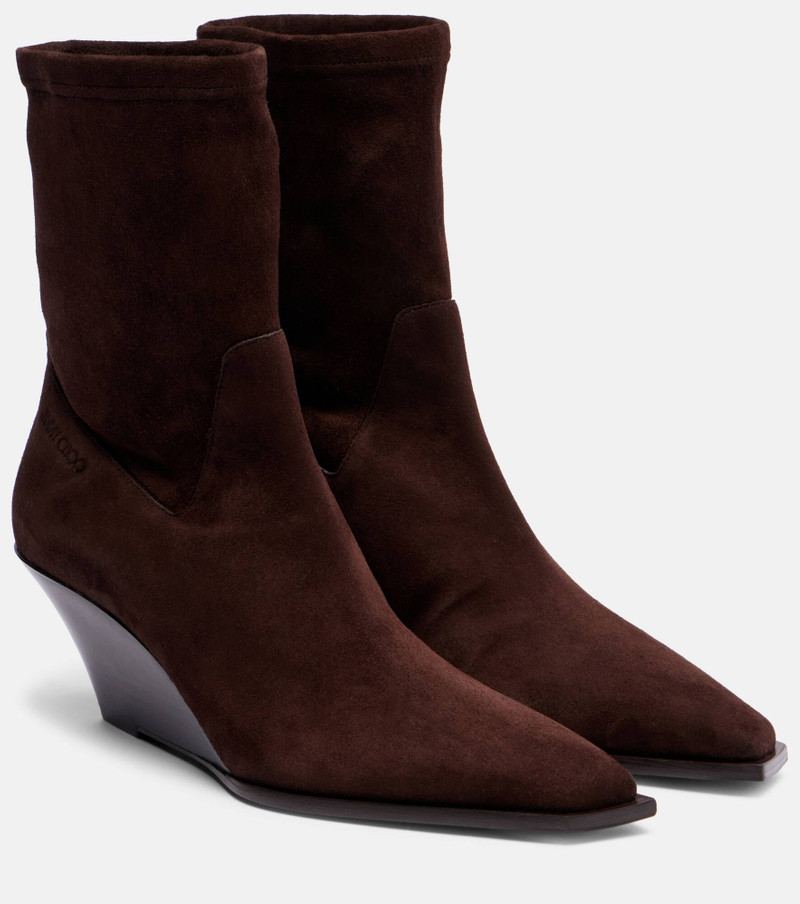 Hadley 60 suede ankle boots 1